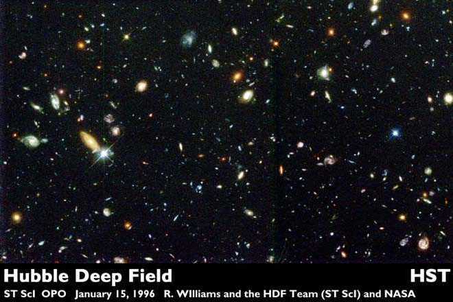 The Hubble deep field