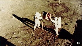 Planting of the flag