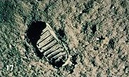 Footprint on the Moon